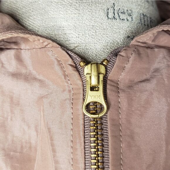 Pink Hoodie Bomber Jacket - Picture 6 of 11